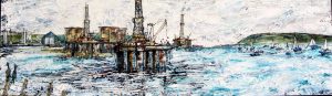 Twa Scarfies at Nigg